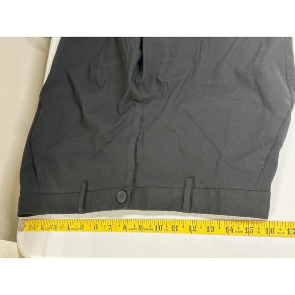 Banana Republic Pants Women 4 Black Ankle Straight Dressy Minimalist Office Work - Picture 6 of 8